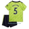 Conjunto (Camiseta+Pantalón Corto) Manchester United Maguire 5 Tercera Equipación 2022-23 - Niño